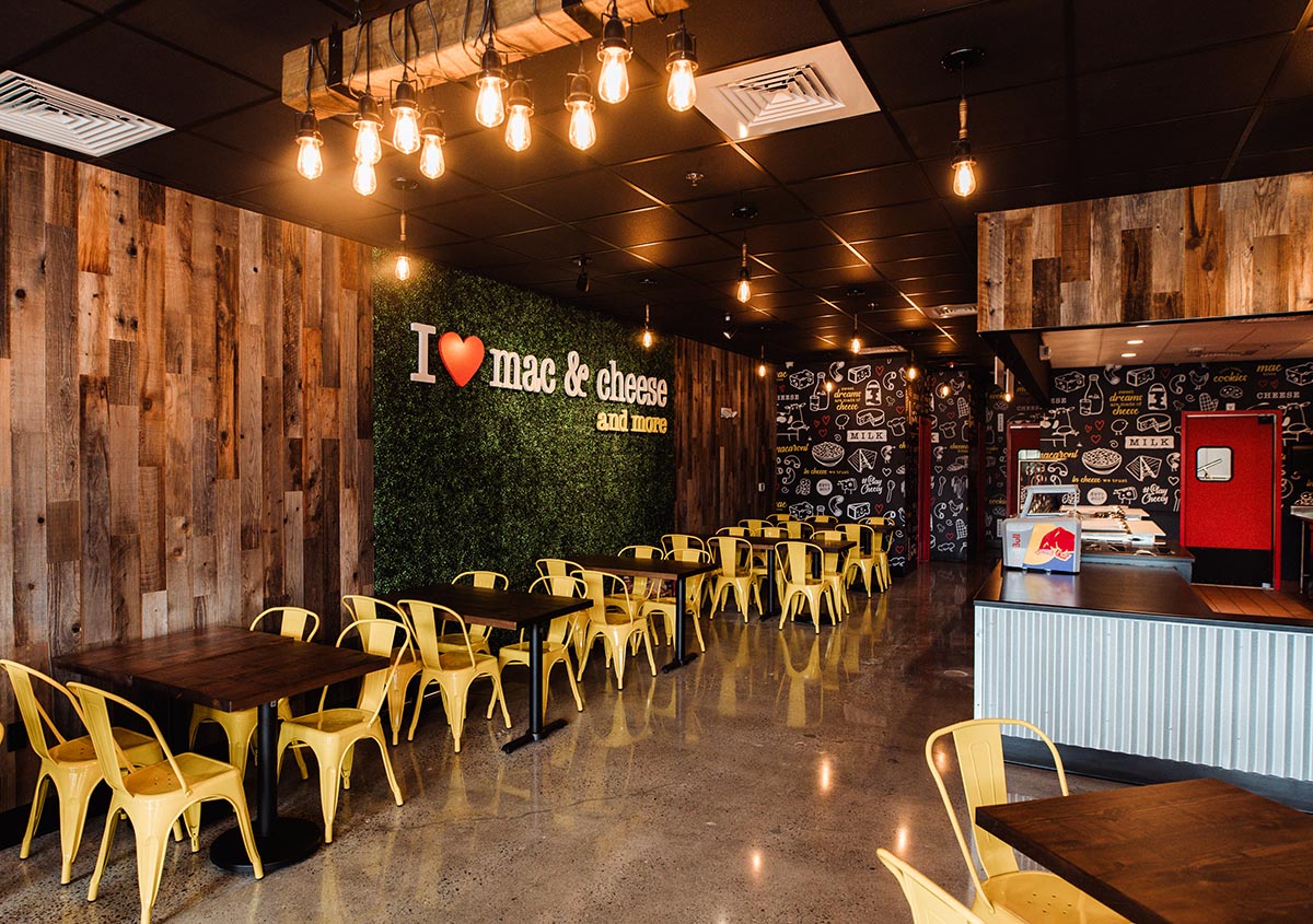 I Heart Mac & Cheese Commercial Construction